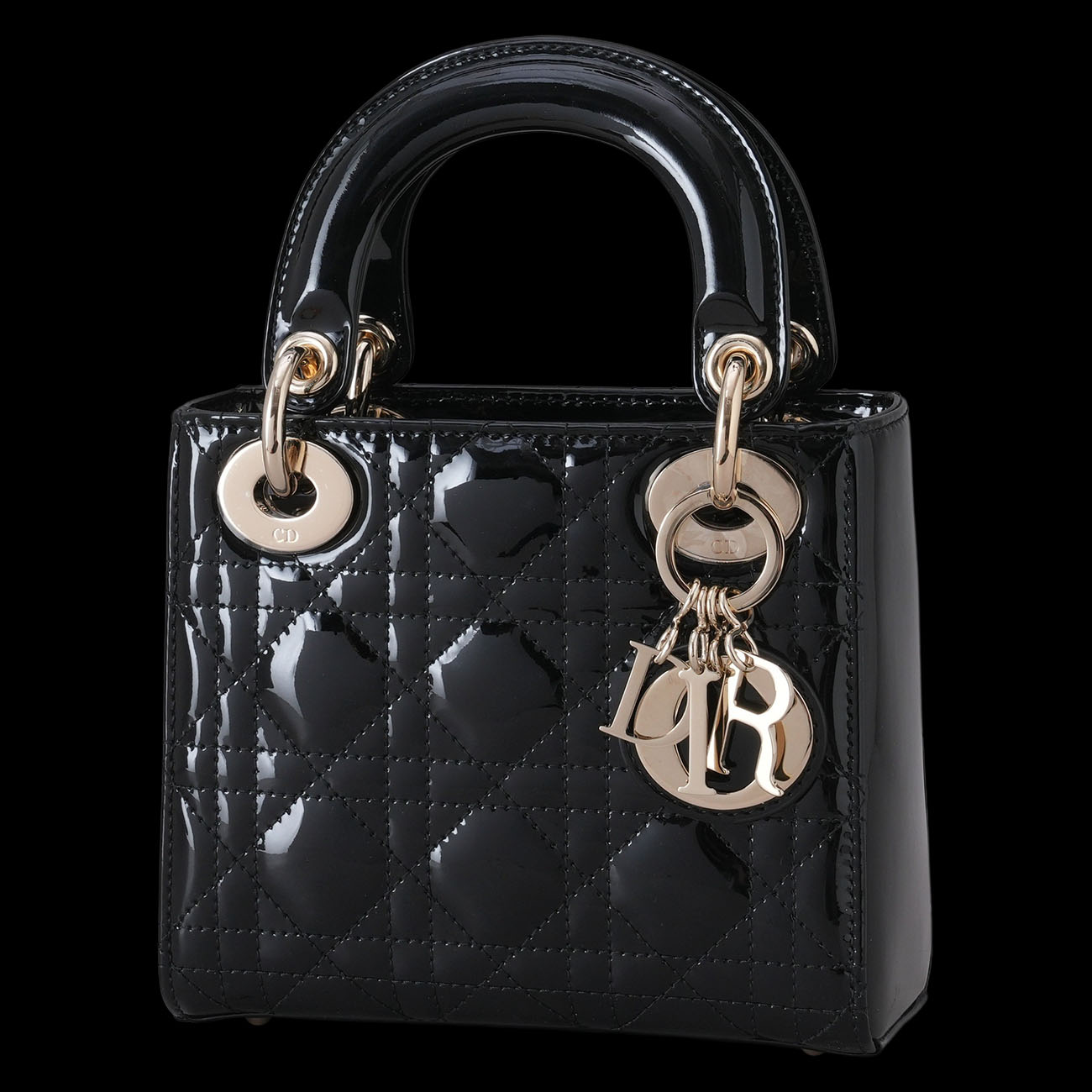 CHRISTIAN DIOR(USED)크리스찬 디올 페이던트 레이디백 미니